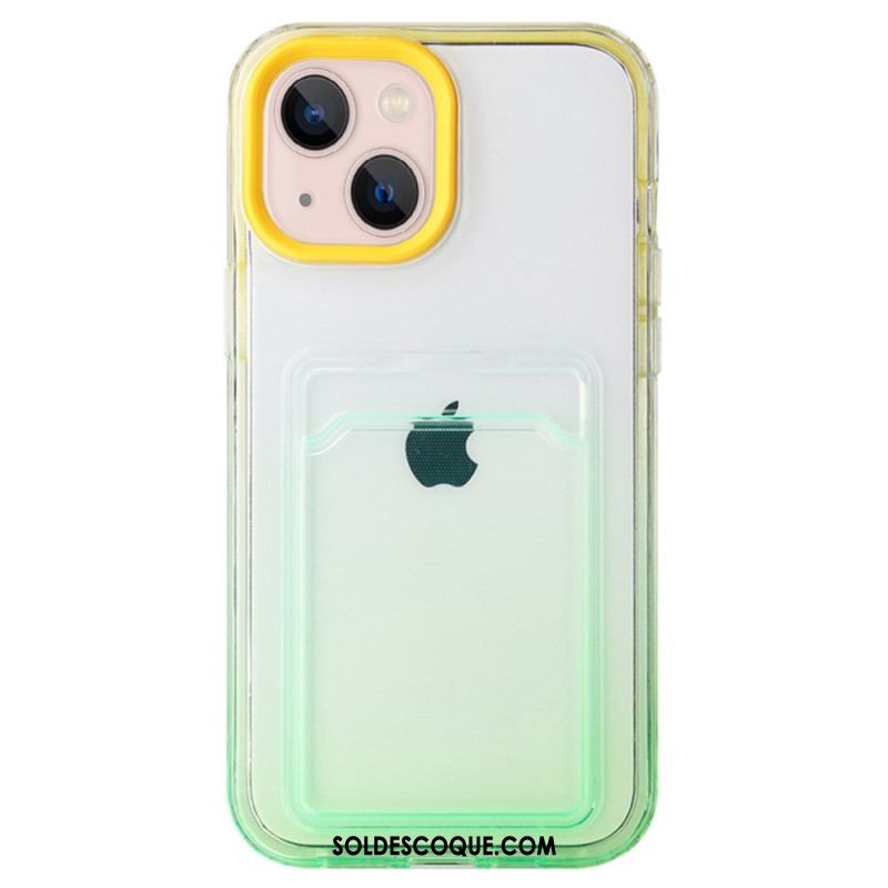 Coque iPhone 14 Gradient Porte-Carte