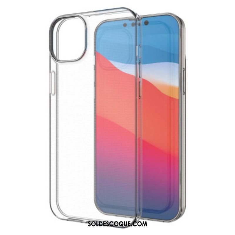 Coque iPhone 14 Plus Transparente Anti-Jaunissement