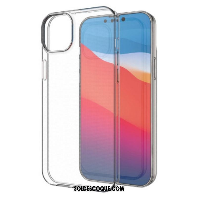 Coque iPhone 14 Plus Transparente Anti-Jaunissement