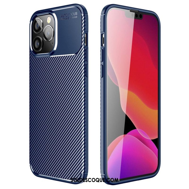 Coque iPhone 14 Pro Fibre Carbone Flexible