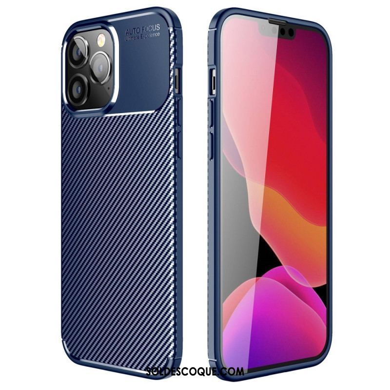 Coque iPhone 14 Pro Max Fibre Carbone Flexible