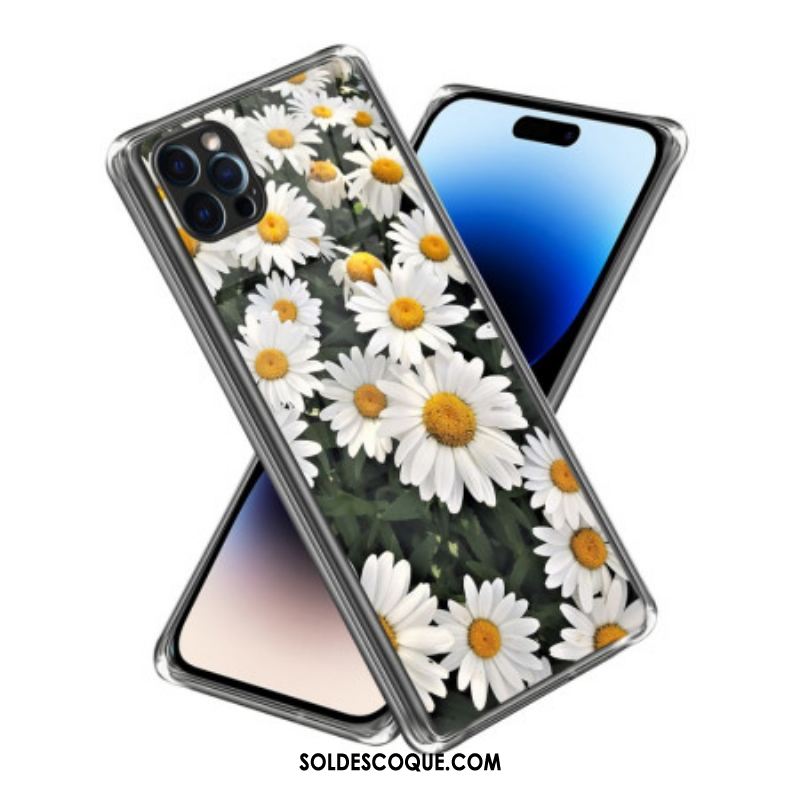 Coque iPhone 14 Pro Max Marguerite