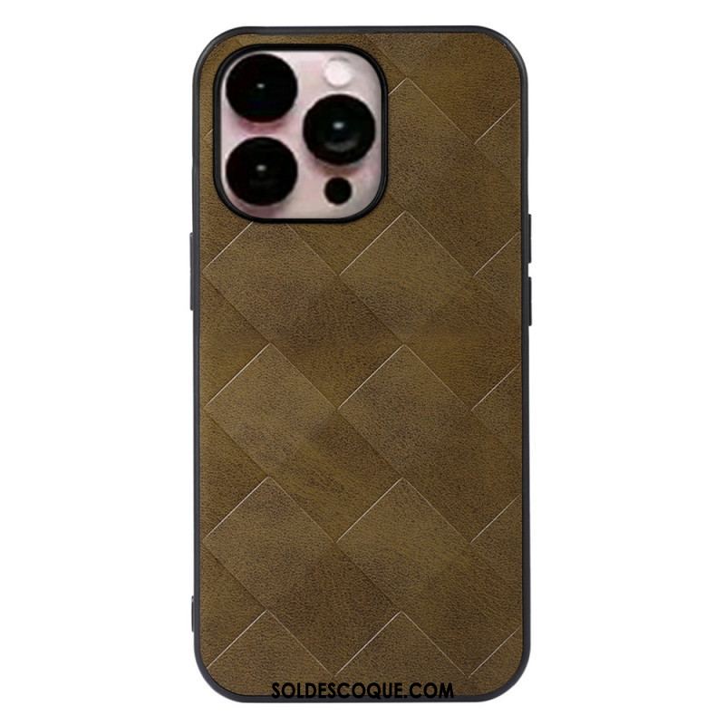 Coque iPhone 14 Pro Max Texture Tissée