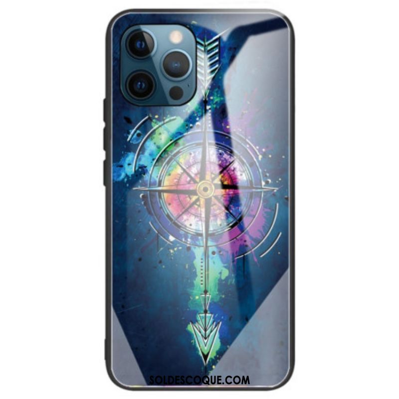 Coque iPhone 14 Pro Max Verre Trempé Flèche