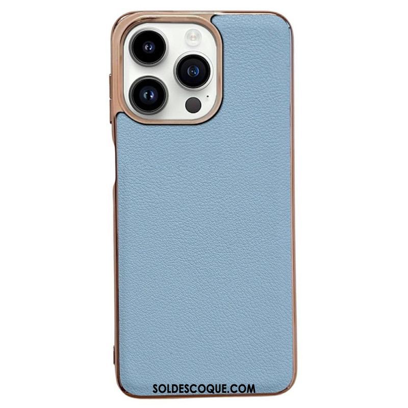 Coque iPhone 14 Pro Max Vrai Cuir