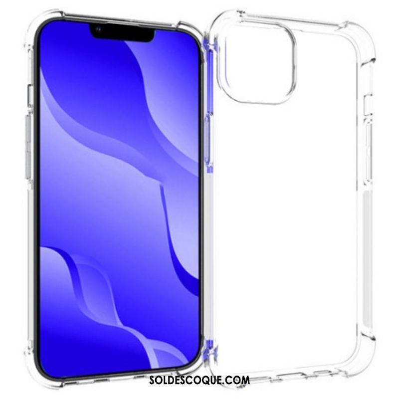 Coque iPhone 14 Transparente Coins Renforcés