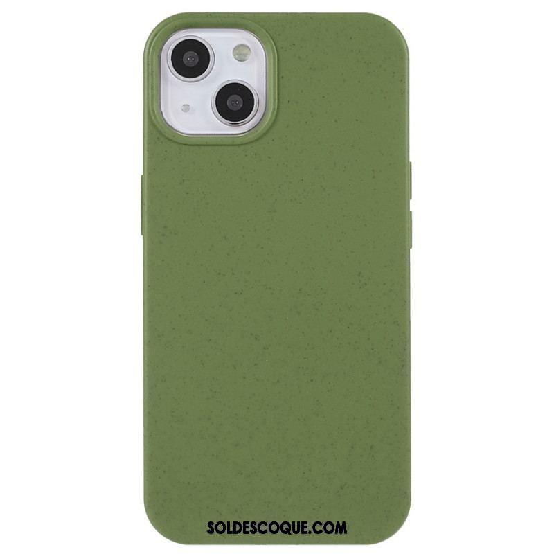 Coque iPhone 15 Plus Conception Paille de Blé