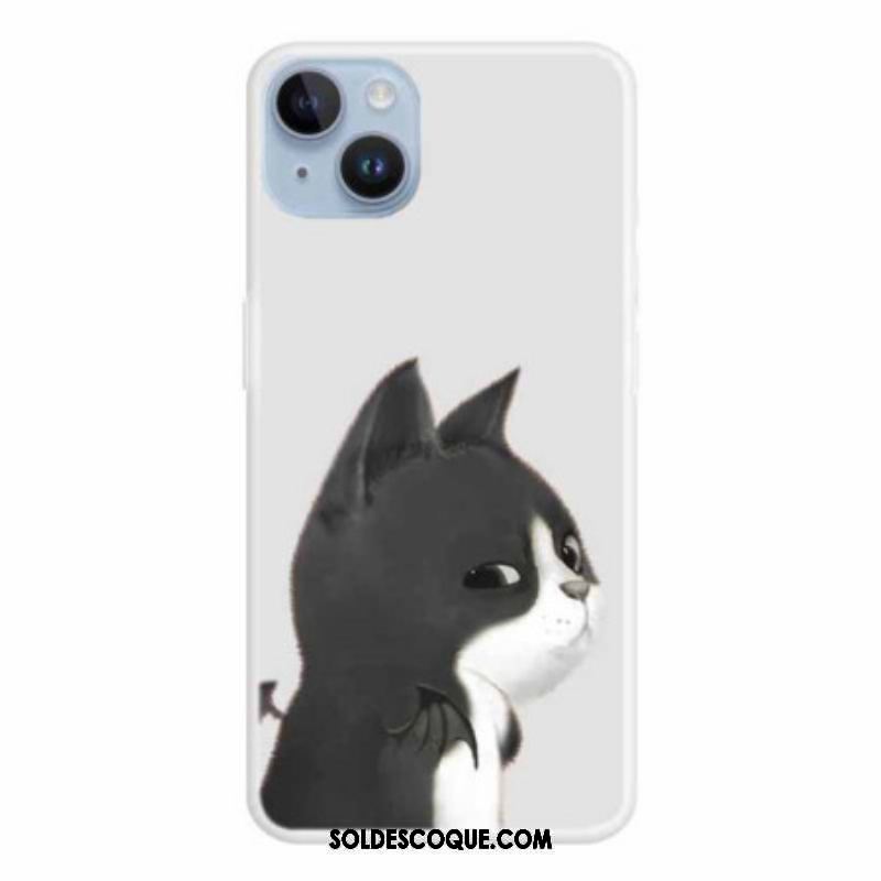 Coque iPhone 15 Plus Devil Cat