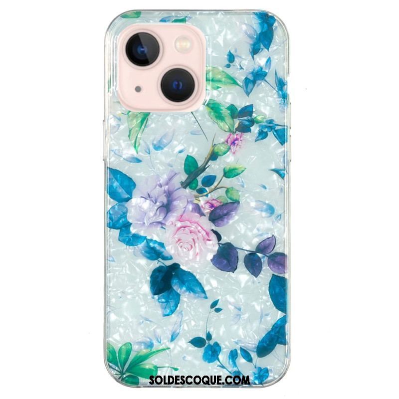 Coque iPhone 15 Plus Florale