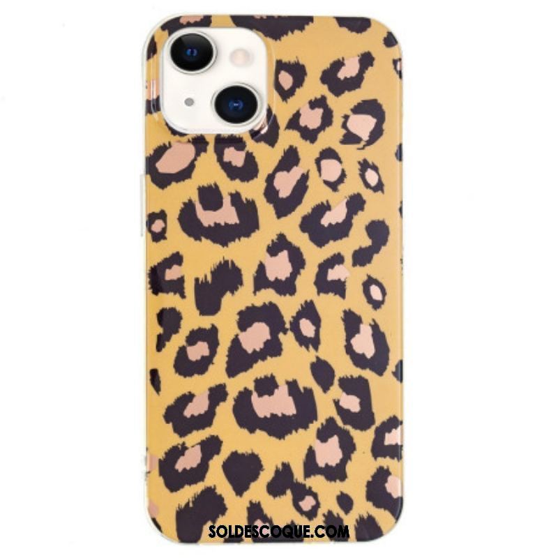 Coque iPhone 15 Plus Léopard