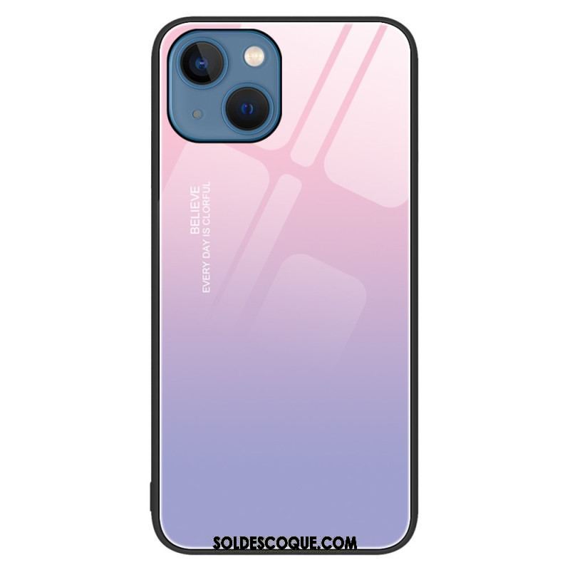 Coque iPhone 15 Plus Verre Trempé Believe