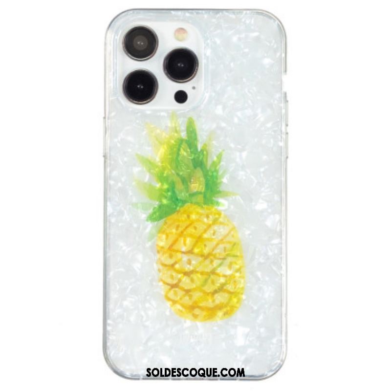 Coque iPhone 15 Pro Ananas