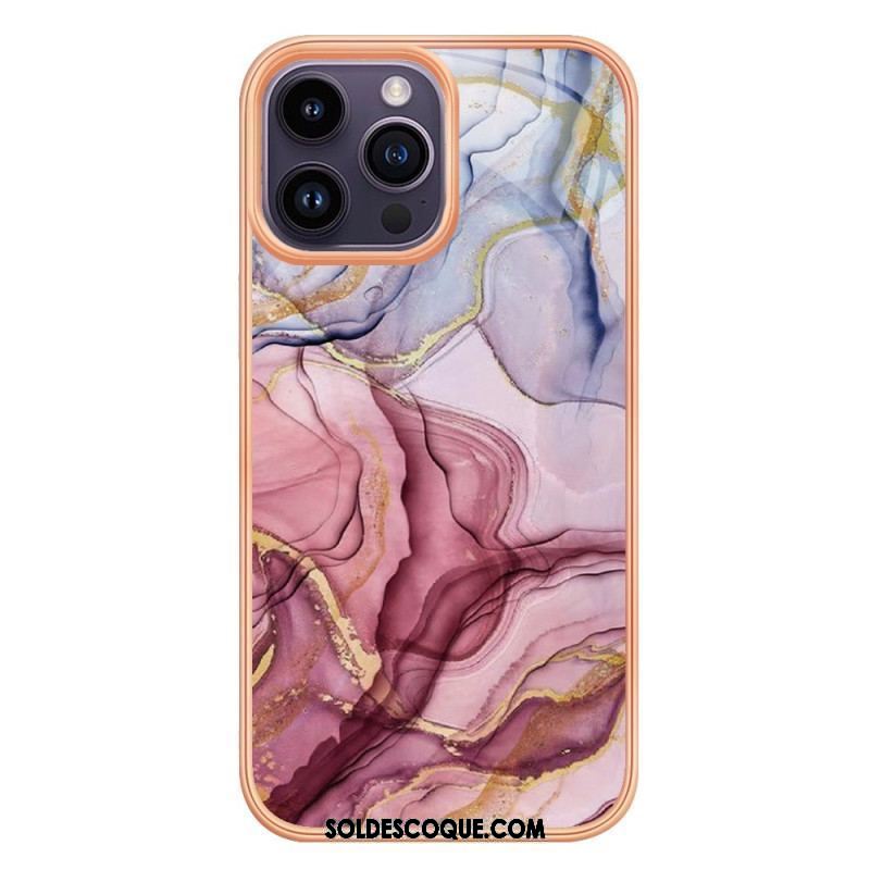 Coque iPhone 15 Pro Max Style Marbré