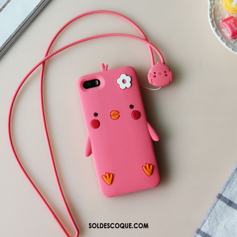 Coque iPhone 5 / 5s Créatif Marque De Tendance Silicone Incassable Fluide Doux Soldes