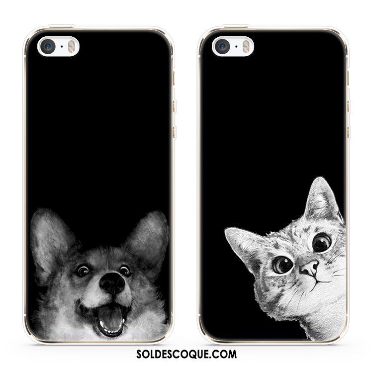 Coque iPhone 5c Chat Étui Dessin Animé Protection Ornements Suspendus En Ligne