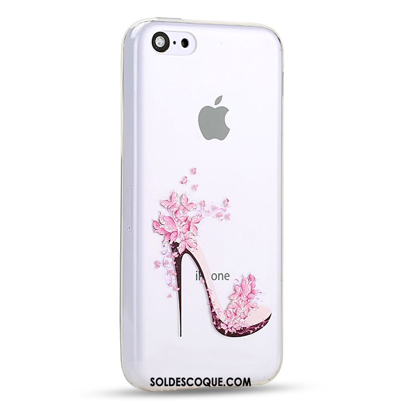 Coque iPhone 5c Incassable Créatif Étui Blanc Dessin Animé En Vente