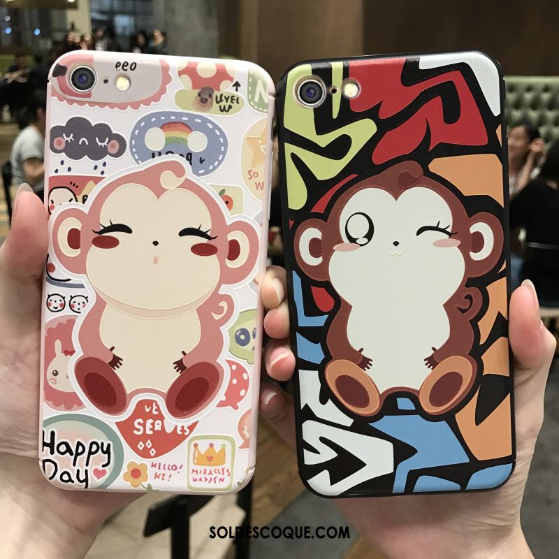 Coque iPhone 6 / 6s Chat Tout Compris Incassable Dessin Animé Petit En Ligne