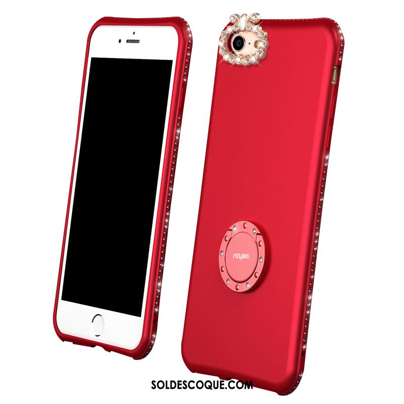 Coque iPhone 6 / 6s Incassable Fluide Doux Délavé En Daim Créatif Silicone En Ligne