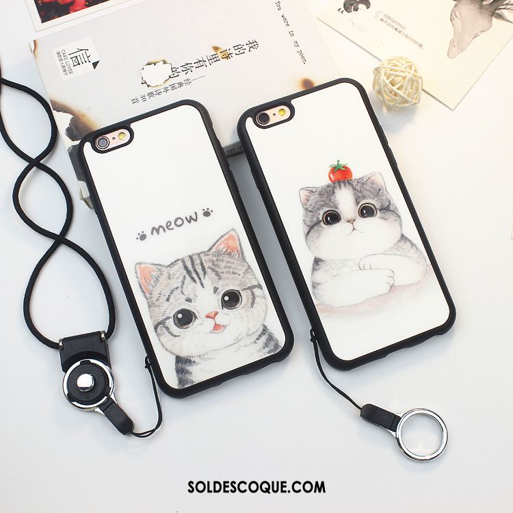 Coque iPhone 6 / 6s Noir Chat Incassable Téléphone Portable Tout Compris Pas Cher