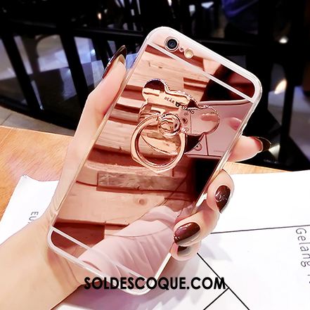 Coque iPhone 6 / 6s Nouveau Coque En Silicone Or Cou Suspendu Téléphone Portable Pas Cher