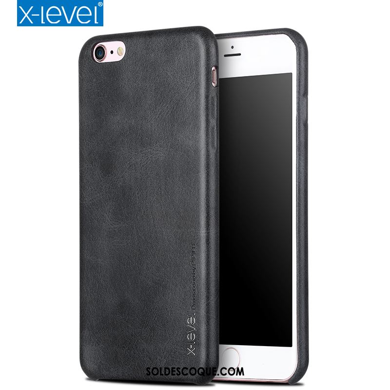 Coque iPhone 6 / 6s Personnalité Tendance Incassable Téléphone Portable Noir Pas Cher