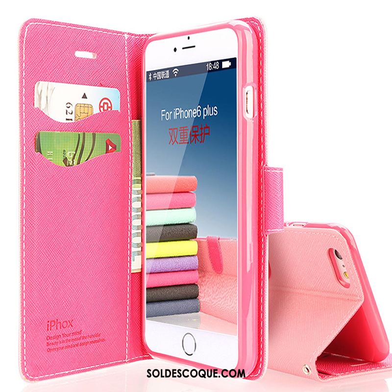 Coque iPhone 6 / 6s Plus Téléphone Portable Nouveau Tout Compris Incassable Rose Soldes