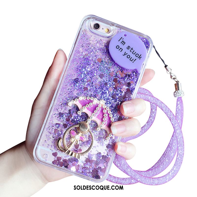 Coque iPhone 6 / 6s Violet Créatif Étui Incassable Téléphone Portable Pas Cher