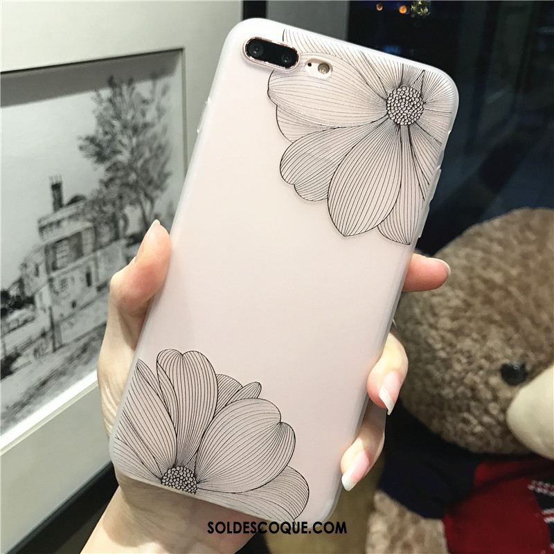 Coque iPhone 7 Plus Étui Créatif Personnalité Téléphone Portable Délavé En Daim France