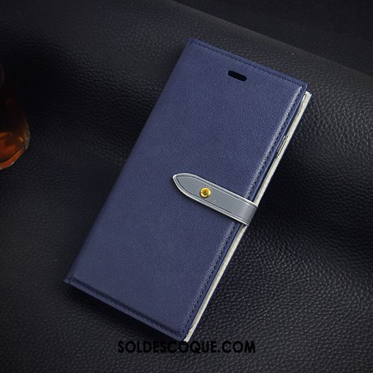 Coque iPhone 8 Plus Étui En Cuir Incassable Bleu Tout Compris Téléphone Portable Pas Cher