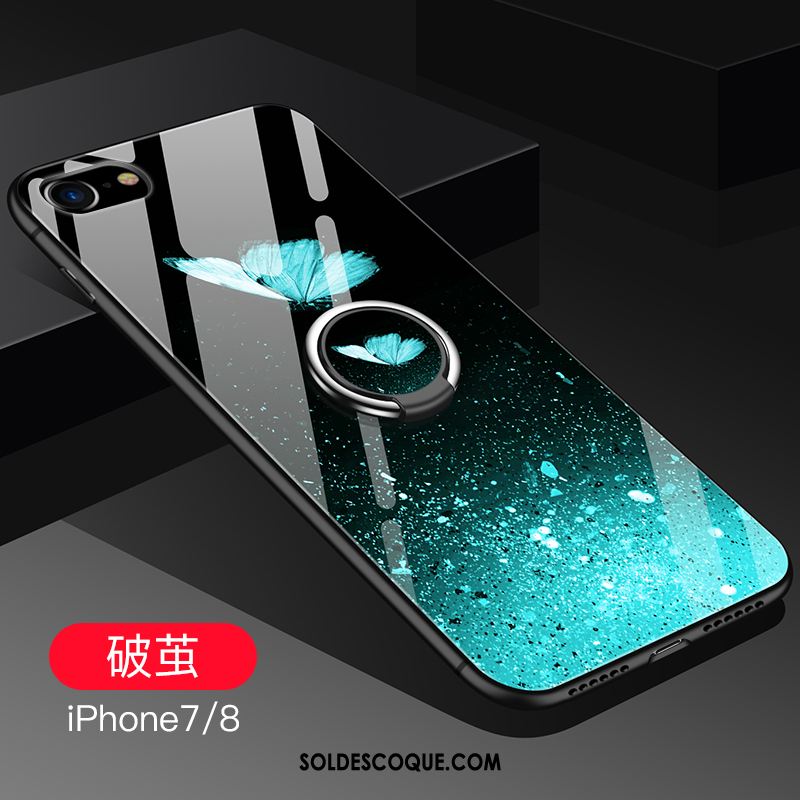 Coque iPhone 8 Très Mince Marque De Tendance Tout Compris Verre Créatif En Ligne