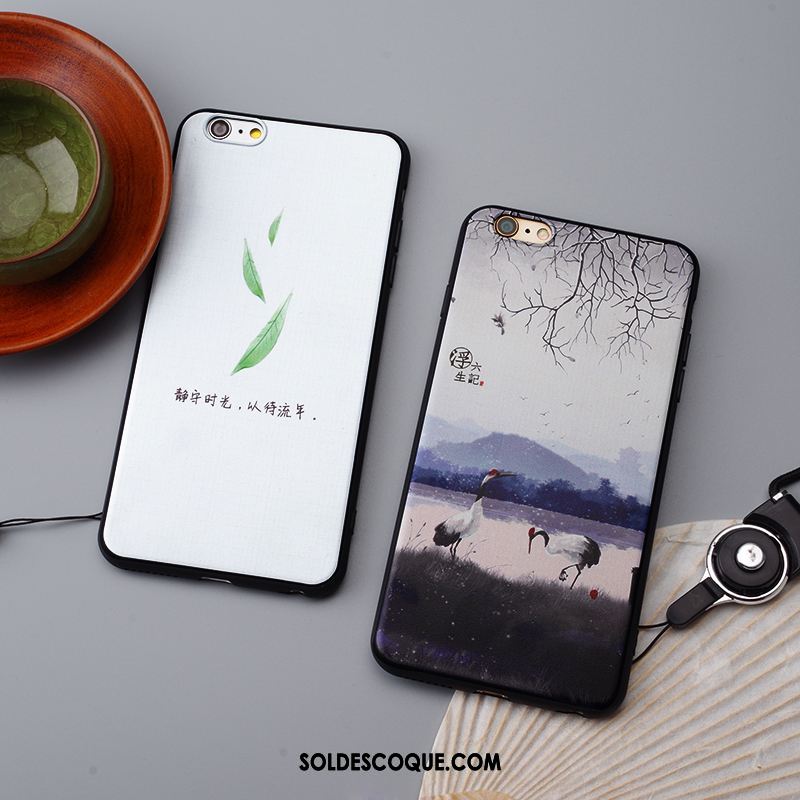Coque iPhone Se 2020 Silicone Beau Style Chinois Téléphone Portable Art En Vente