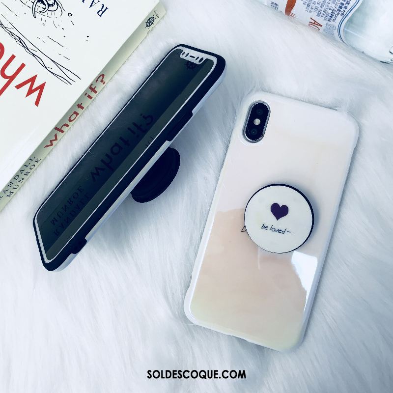 Coque iPhone X Cou Suspendu Personnalité Ballon Amour Support Soldes