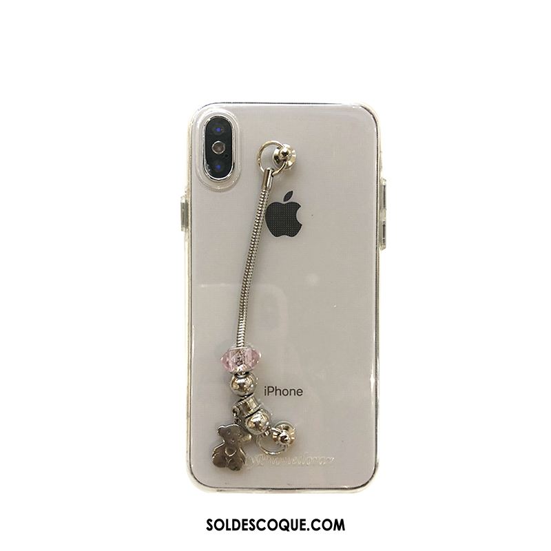 Coque iPhone X Fluide Doux Téléphone Portable Tout Compris Tendance Incassable Housse Pas Cher