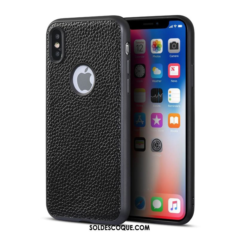 Coque iPhone X Luxe Rouge Nouveau Créatif Téléphone Portable Housse France