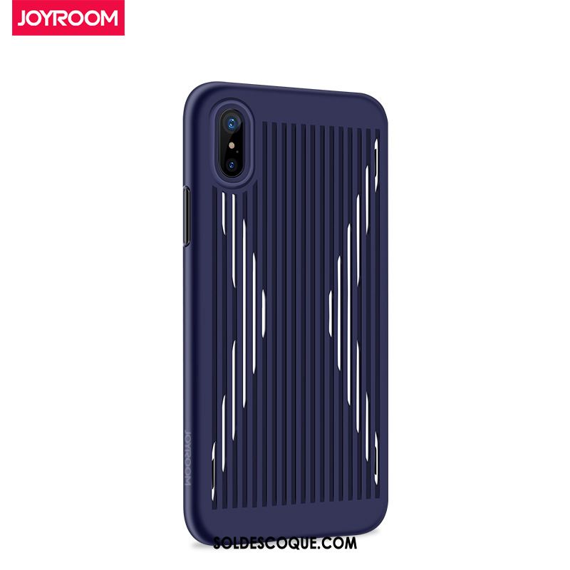 Coque iPhone X Poulet Refroidissement Respirant Métal Étui Pas Cher