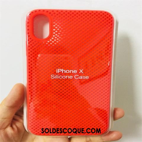 Coque iPhone X Tendance Mode Bordure Incassable Refroidissement Pas Cher