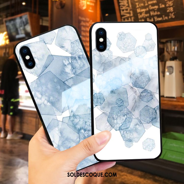 Coque iPhone X Téléphone Portable Nouveau Verre Incassable Fluide Doux En Ligne