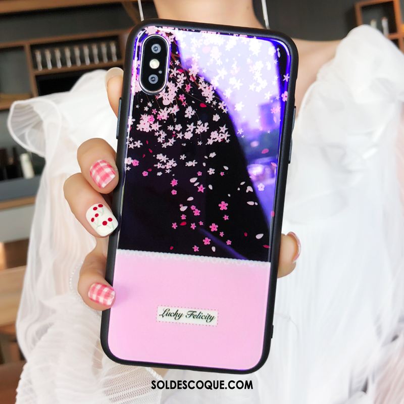 Coque iPhone X Verre Tout Compris Nouveau Téléphone Portable Étui Pas Cher