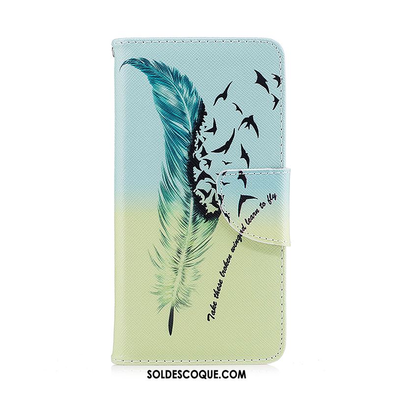 Coque iPhone Xr Bleu Dessin Animé Téléphone Portable Étui Peinture Housse En Vente