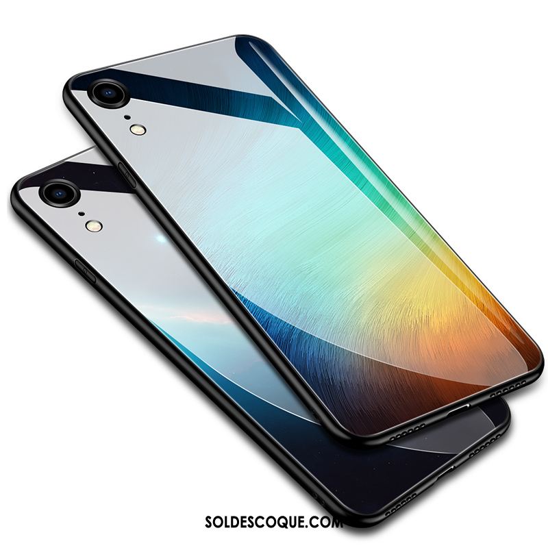 Coque iPhone Xr Incassable Très Mince Verre Nouveau Marque De Tendance Pas Cher