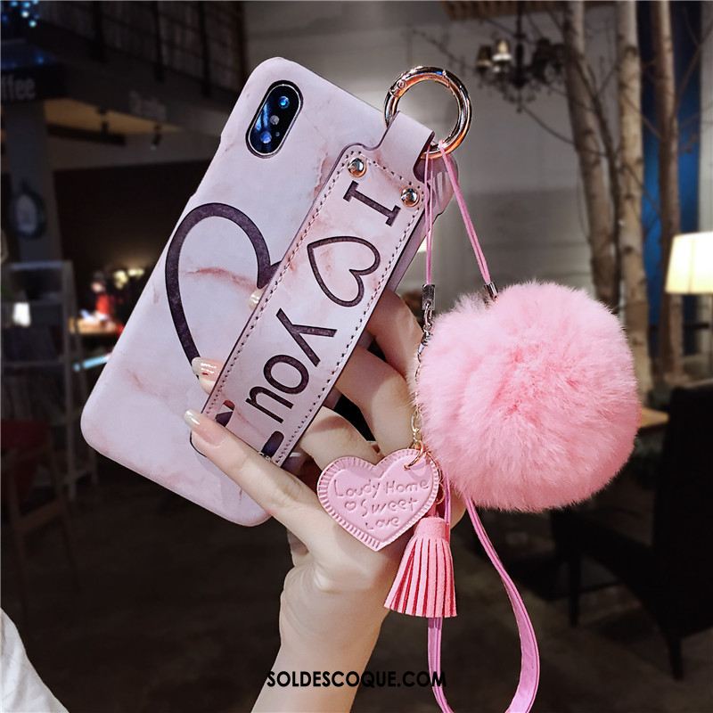 Coque iPhone Xs Créatif Ornements Suspendus Nouveau Amour Marque De Tendance En Ligne