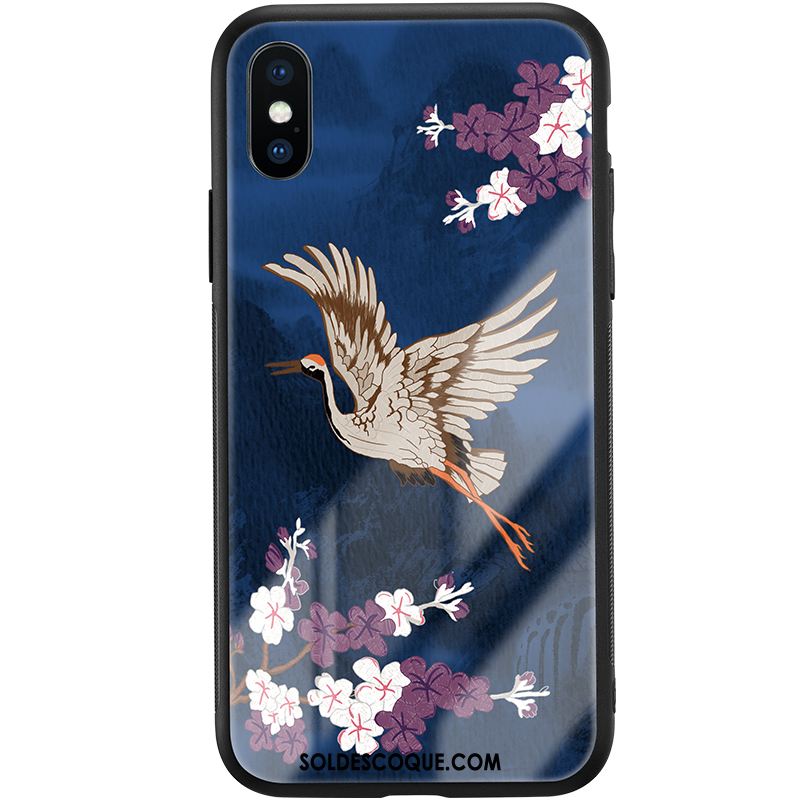 Coque iPhone Xs Max Amoureux Tout Compris Style Chinois Personnalité Incassable En Ligne