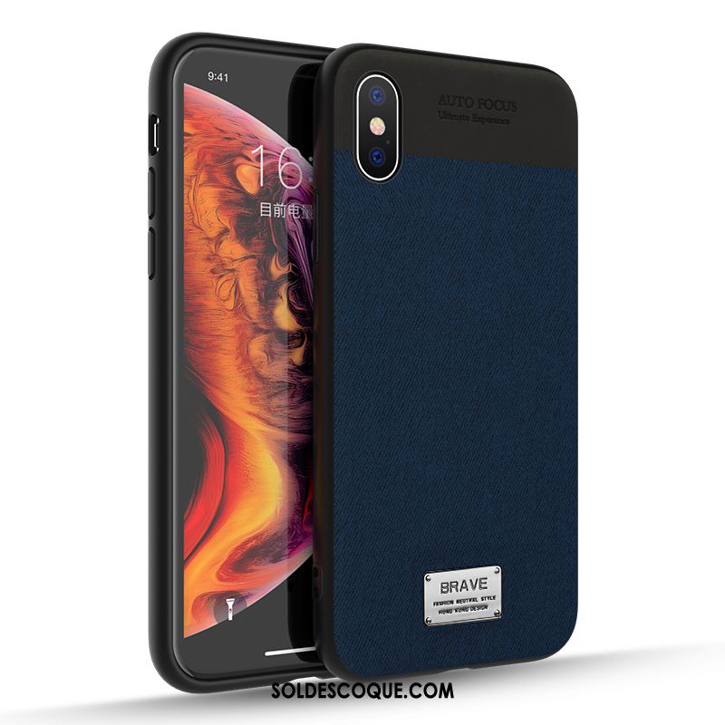 Coque iPhone Xs Max Modèle Fleurie Nouveau Fluide Doux Luxe Tendance Soldes