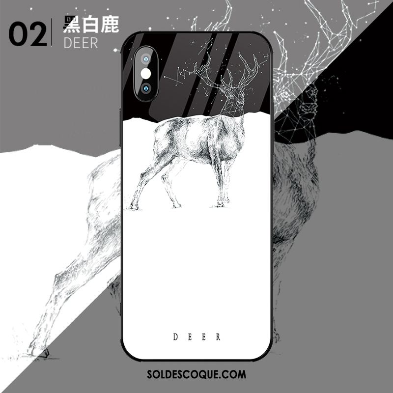 Coque iPhone Xs Max Simple Marque De Tendance Créatif Tout Compris Nouveau En Ligne