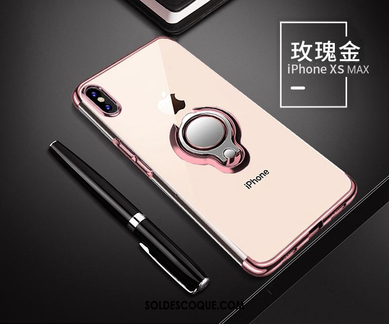 Coque iPhone Xs Max Support Incassable Nouveau Anneau Très Mince En Vente