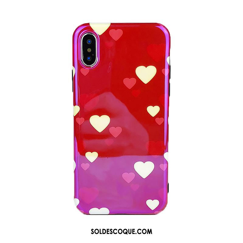 Coque iPhone Xs Max Téléphone Portable Créatif Incassable Silicone Amoureux En Vente