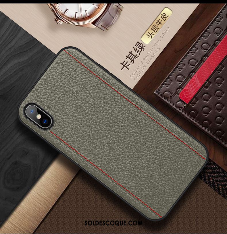 Coque iPhone Xs Max Téléphone Portable Très Mince Tendance Luxe Qualité Pas Cher