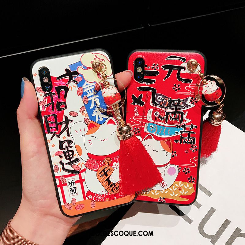 Coque iPhone Xs Téléphone Portable À Franges Dessin Animé Tout Compris Incassable Soldes