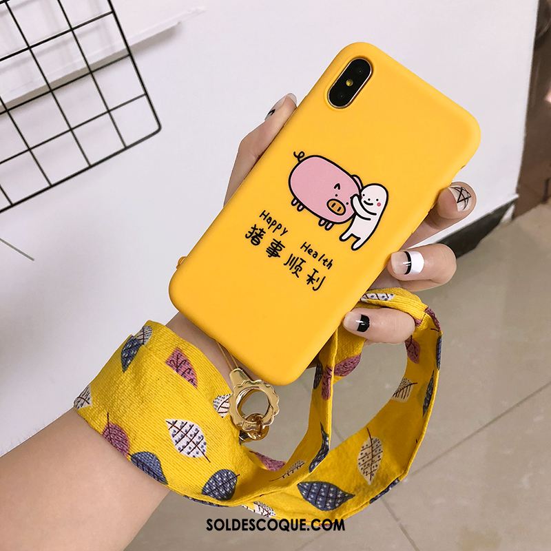 Coque iPhone Xs Étui Tout Compris Tendance Charmant Ornements Suspendus Pas Cher