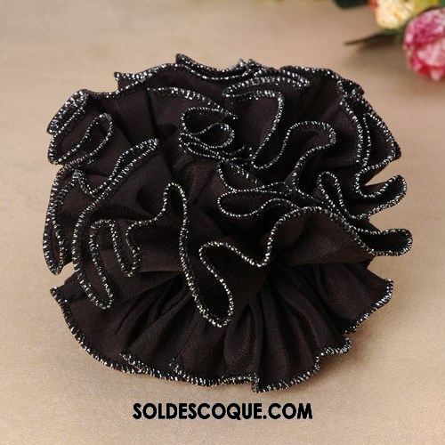 Fleur De Tête Femme Dentelle Cercle Des Cheveux Carrière Argenté Noir En Ligne